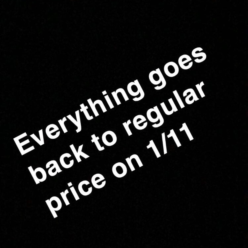 Check out my closet DEEP DISCOUNTS until 1/11